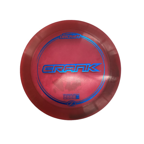 Vist Large View of Product Image Which is Used Discraft CRANK Disc Golf Driver Red