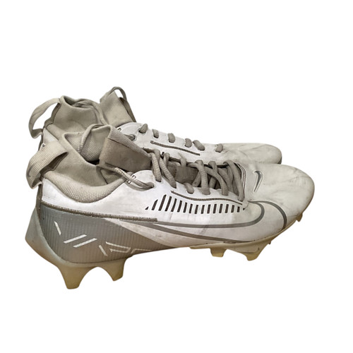 Vist Large View of Product Image Which is Used Nike VAPOR Adult FB Cleats White Senior 7.5