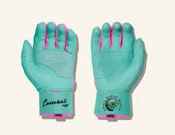 Vist Large View of Product Image Which is NEW COMBAT MFG COOKIE JAR MINT BATTING GLOVES ADULT LARGE