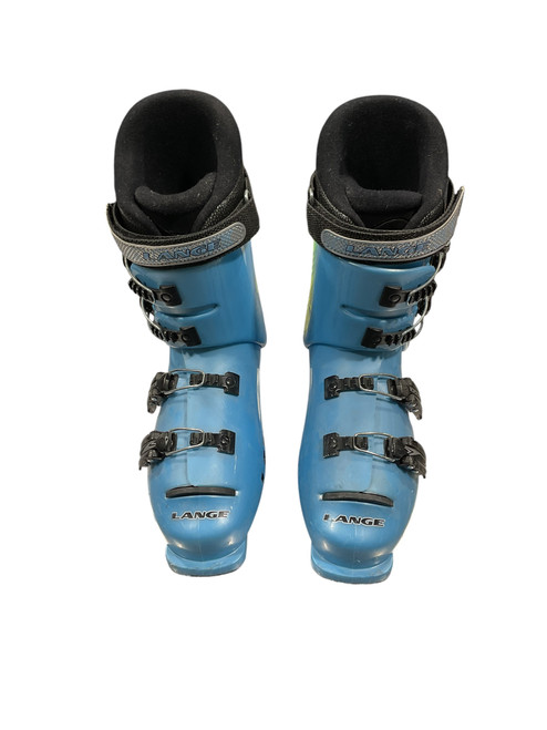 Vist Large View of Product Image Which is Used Lange COMP 60 TEAM Womens DH Ski Boot Carolina Blue 265 MP - M08.5 - W09.5
