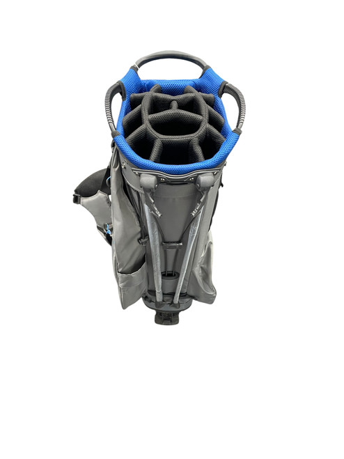 Vist Large View of Product Image Which is Used NIKE Mens Stand Bag Royal Blue And Grey