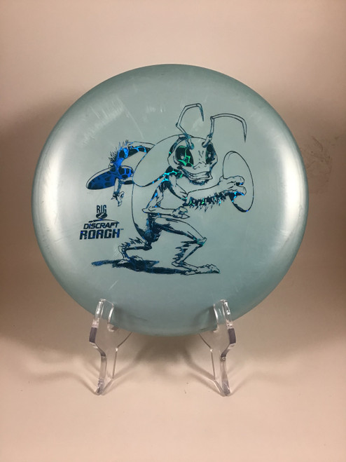 Vist Large View of Product Image Which is Used Discraft BIG Z ROACH Disc Golf Putter Royal Blue 175g