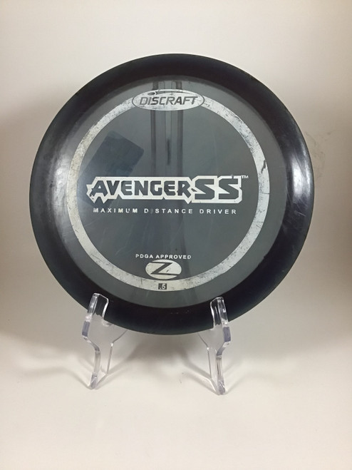 Vist Large View of Product Image Which is Used Discraft Z AVENGER SS Disc Golf Driver Purple 169g