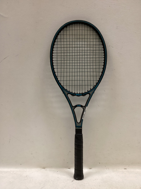 Vist Large View of Product Image Which is Used Wilson STING Adult Tennis Racquet Royal Blue Unknown