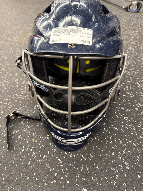 Vist Large View of Product Image Which is Used Cascade CS-R Lacrosse Helmet None One Size