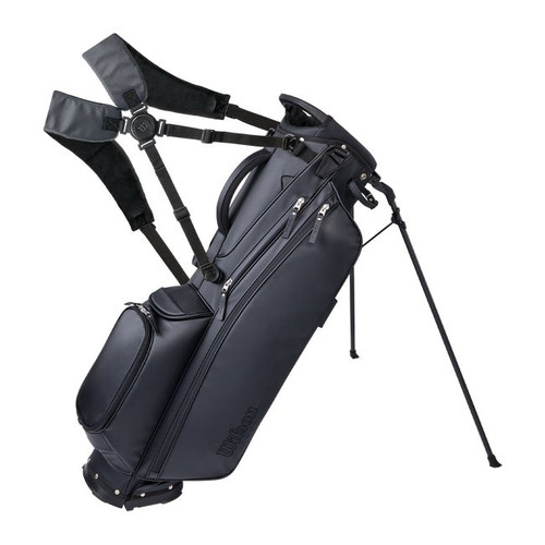Vist Large View of Product Image Which is Wilson 1914 Carry Bag Black #WG4008903