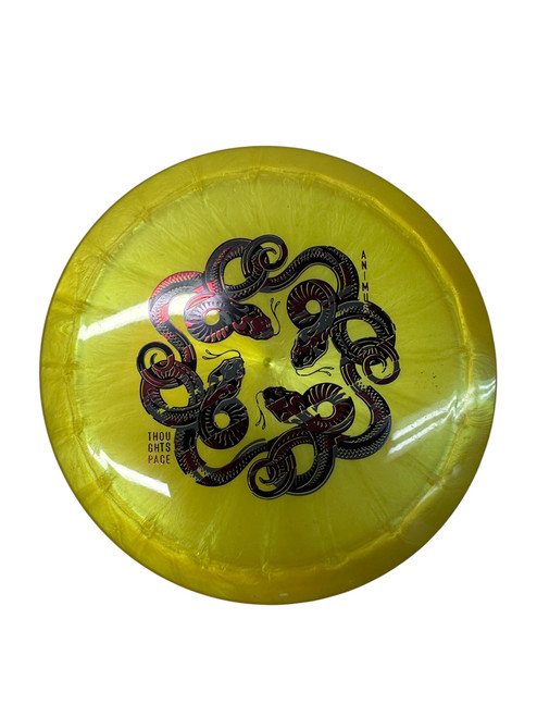 Vist Large View of Product Image Which is Used Thought Space Athletics ANIMUS Disc Golf Driver Gold 175g