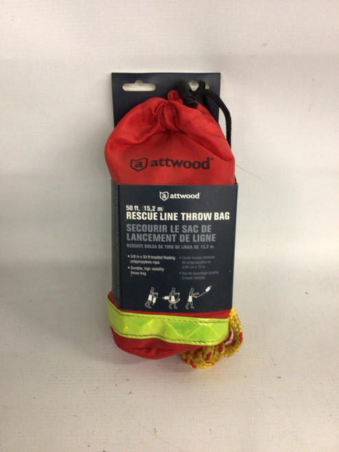 Vist Large View of Product Image Which is Used ATTWOOD RESCUE LINE THROW BAG Water Swim Accessory