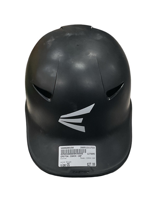 Vist Large View of Product Image Which is Used Easton COACH CAP Catchers Helmet No Mask Black One Size