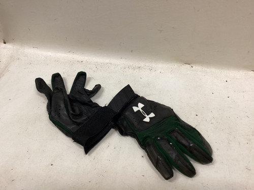 Vist Large View of Product Image Which is Used Under Armour BB/SB Batting Gloves Green SM