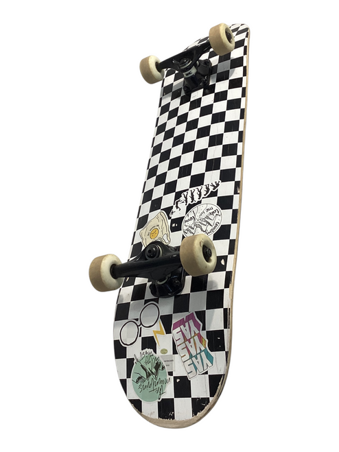 Vist Large View of Product Image Which is Used Krown SKATEBOARD Complete Skateboard Black 7 3/4"