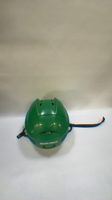 Vist Large View of Product Image Which is Used Bauer HXSOR3 Hockey Helmet Only Green LG