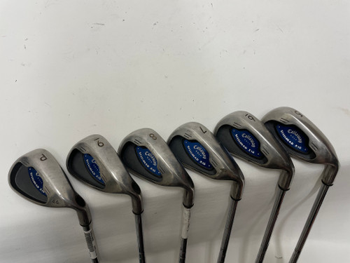 Vist Large View of Product Image Which is Used Callaway X-16 STEELHEAD Mens Iron Set RH 5I-PW