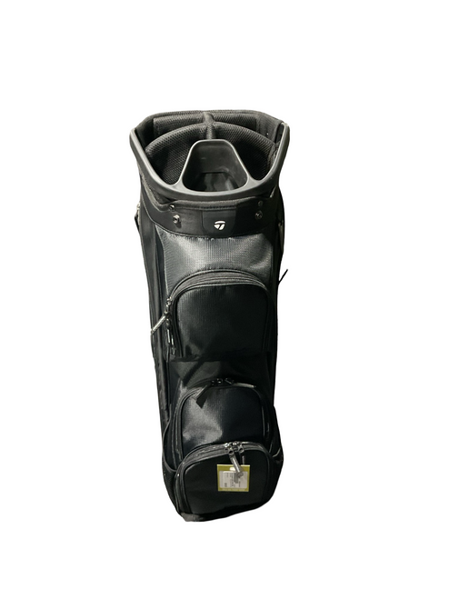 Vist Large View of Product Image Which is Used Taylormade BLACK CART BAG Mens Stand Bag Black