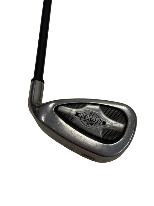 Vist Large View of Product Image Which is Used Callaway STEELHEAD PRO SERIES X-14 Mens Individual Iron RH 8 Iron 36.5" w/ RCH Pro Series M75i S-Flex Shaft