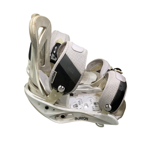 Vist Large View of Product Image Which is Used Burton CUSTOM Mens Binding Only White LG