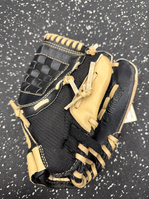 Vist Large View of Product Image Which is Used Adidas TS1000SDY BB/SB Glove RH Throw Black 10"
