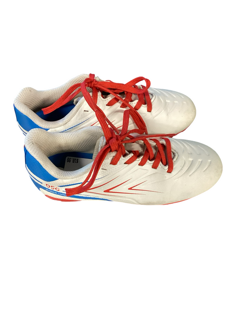 Vist Large View of Product Image Which is Used Soccer Cleats White Youth 12.0
