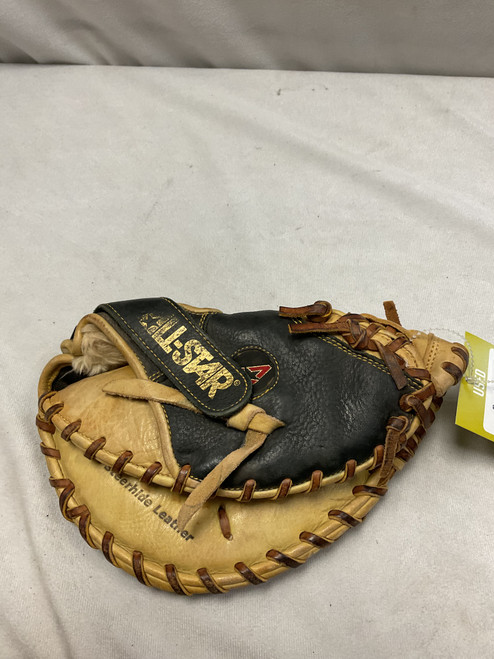 Vist Large View of Product Image Which is Used All-Star CM100TM TRAINING MITT BB/SB Catchers RH Throw Black 32"