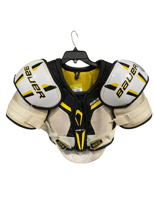 Vist Large View of Product Image Which is Used Bauer SUPREME ONE Senior Shoulder Pads MD