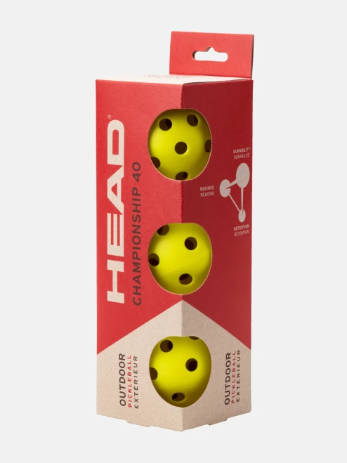 Vist Large View of Product Image Which is New Championship 40 Outdoor Pickleball