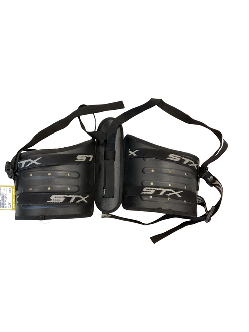 Vist Large View of Product Image Which is Used STX STX RIB PAD SM Lacrosse Rib Pads Black SM