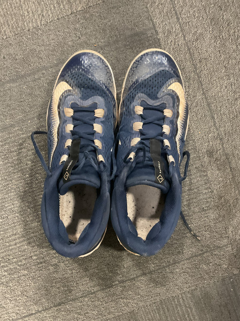 Vist Large View of Product Image Which is Used Nike REACT BASEBALL CLEATS BB/SB Cleats Navy Blue Senior 10.5