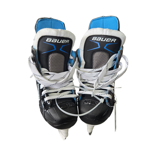 Vist Large View of Product Image Which is Used Bauer XLP SKATES 9Y Youth Hockey Skate Youth 09.0
