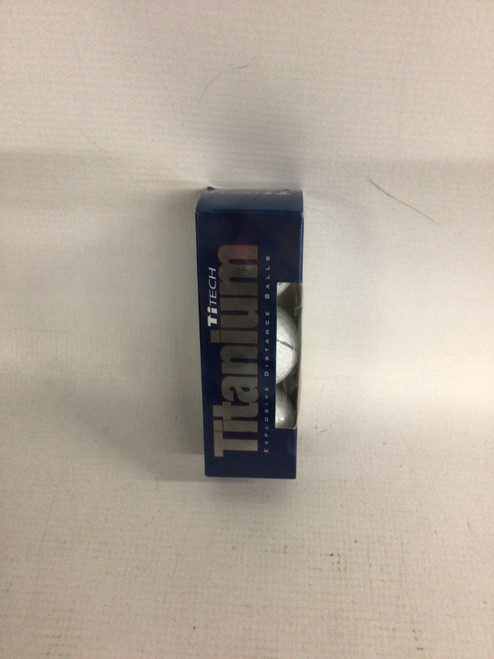 Vist Large View of Product Image Which is Used TiTech TITANIUM GOLF BALLS 3 Ball - Golf Ball Sleeve
