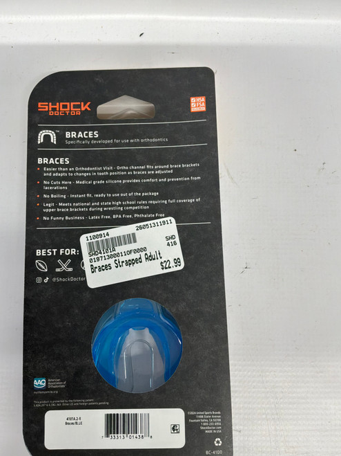 Vist Large View of Product Image Which is New Braces Strapped Adult