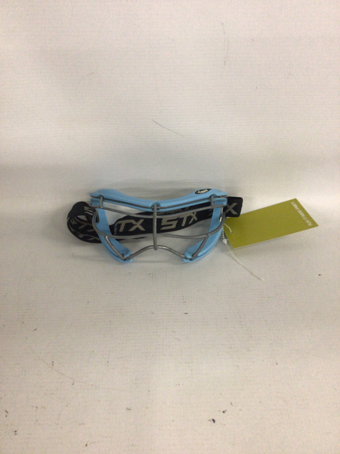 Vist Large View of Product Image Which is Used STX GIRLS GOGGLES Lacrosse Facial Protect Royal Blue Senior