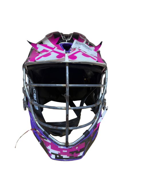 Vist Large View of Product Image Which is Used Cascade CASCADE S Lacrosse Helmet Pink SM