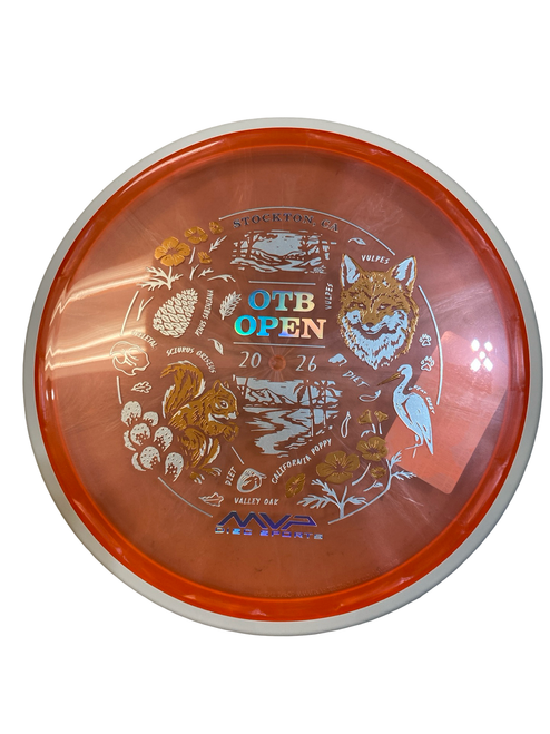 Vist Large View of Product Image Which is Used MVP PROTON REACTOR OTB OPEN 2026 Disc Golf Mid Range White