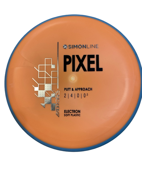 Vist Large View of Product Image Which is Used Axiom ELECTRON SOFT PIXEL Disc Golf Putter White