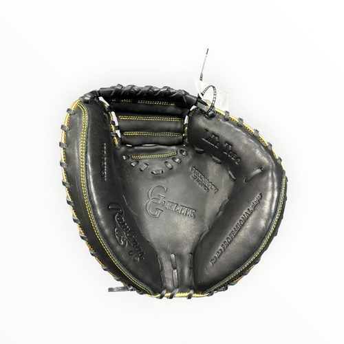 Vist Large View of Product Image Which is Used Rawlings GOLD GLOVE ELITE GGE325BGCM BB/SB Catchers RH Throw Black 32 1/2"