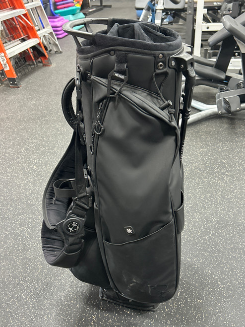 Vist Large View of Product Image Which is Used PINS AND ACES STAND BAG Mens Stand Bag Black