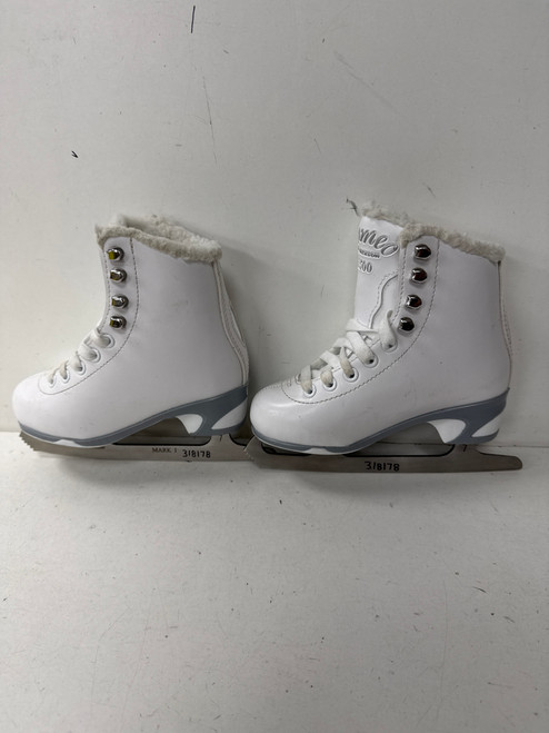 Vist Large View of Product Image Which is Used Jackson CAMEO 1500 Girls Figure Skate White Youth 11.0