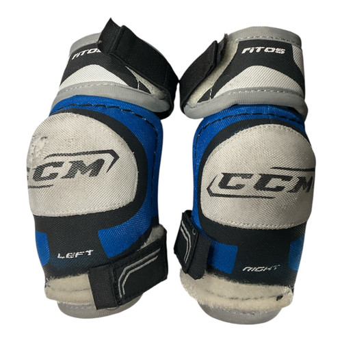 Vist Large View of Product Image Which is Used CCM U+ FIT 05 Youth Elbow Pads SM