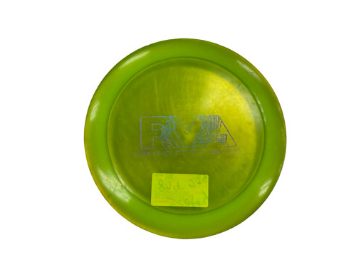 Vist Large View of Product Image Which is Used Discraft Z NUKE Disc Golf Driver Yellow 172g