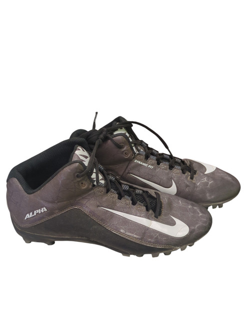 Vist Large View of Product Image Which is Used Nike Adult FB Cleats Grey Senior 8
