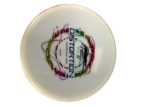 Vist Large View of Product Image Which is Used Prodigy DISTORTION Disc Golf Putter White