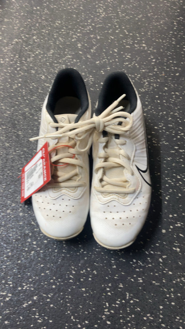 Vist Large View of Product Image Which is Used Nike DIAMOND BB/SB Cleats White Junior 04.5