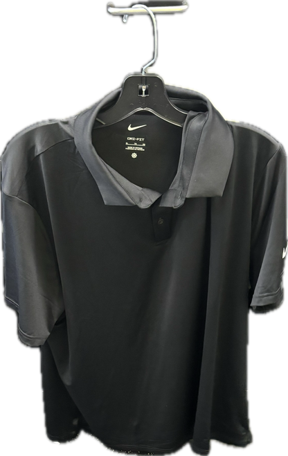 Vist Large View of Product Image Which is Used Nike DRI-FIT S.S. Golf Shirt M Black XL