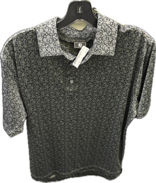 Vist Large View of Product Image Which is Used Foot Joy FJ S.S. Golf Shirt M Black MD