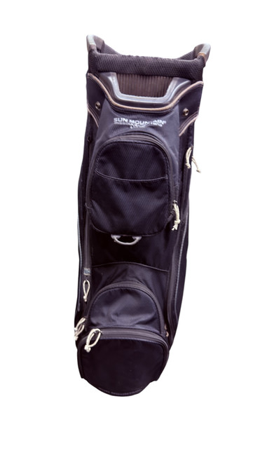 Vist Large View of Product Image Which is Used Sun Mountain CX1 Mens Cart Bag Black