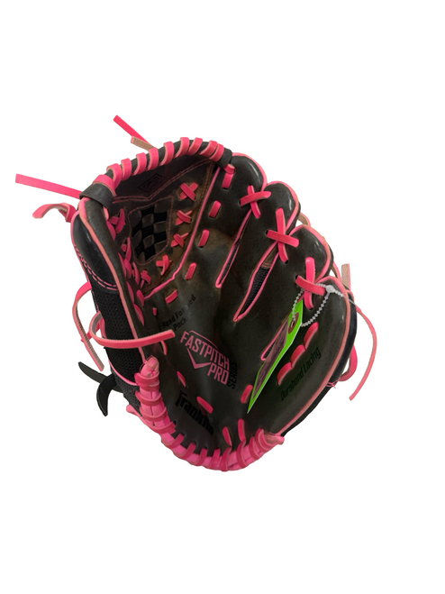 Vist Large View of Product Image Which is Used Franklin FASTPITCH PRO SERIES 22320 11" Youth Fastpitch Softball Glove RH Throw 11"