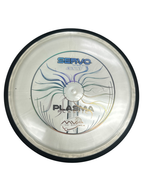 Vist Large View of Product Image Which is Used MVP SERVO Disc Golf Driver White