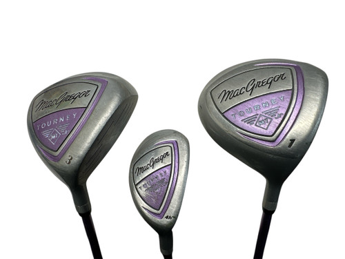 Vist Large View of Product Image Which is Used MacGregor TOURNEY JR Jr Package Set RH Purple 9 Piece