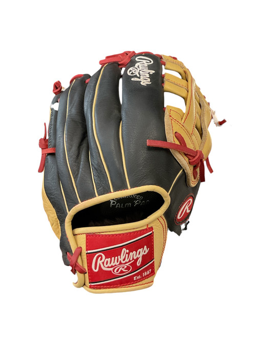 Vist Large View of Product Image Which is Used Rawlings SELECT PRO LITE SPL120BH BB/SB Glove RH Throw Black 12"