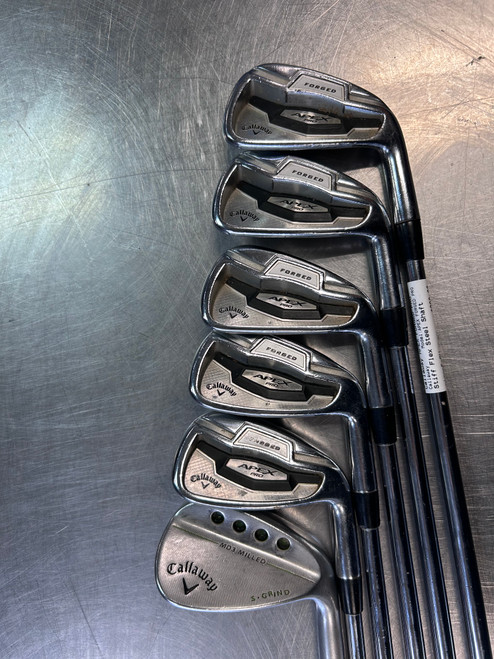 Vist Large View of Product Image Which is Used Callaway APEX FORGED PRO Mens Iron Set RH 5I-PW